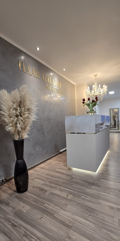 Salonimpression: der Tresen